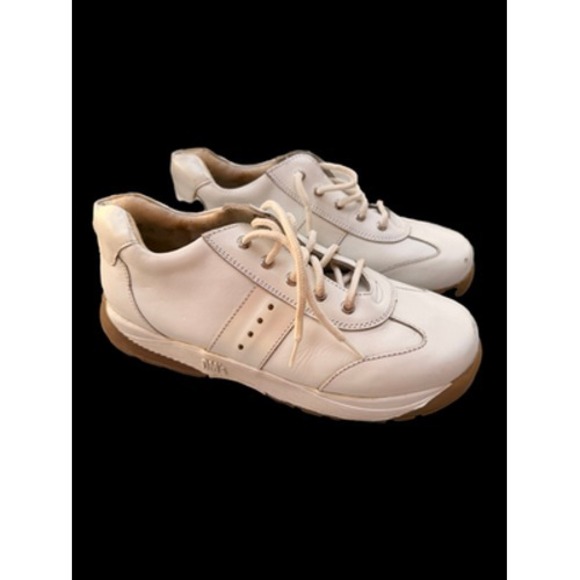 Dr. Martens Shoes - Dr Martens Leather DM's Oxford Lace Up Sneakers White Gum Sole US 5